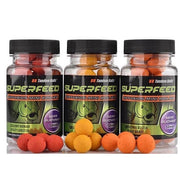 Mini Boilies Critic Echilibrate Tandem Baits SuperFeed Diffusion Semi-Buoyant 12mm 40g red Krill