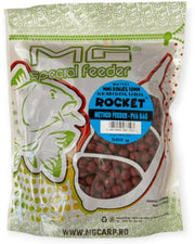 Mini Boilies Semi Solubil MG Rocket Fishmeal, 10mm, 500g
