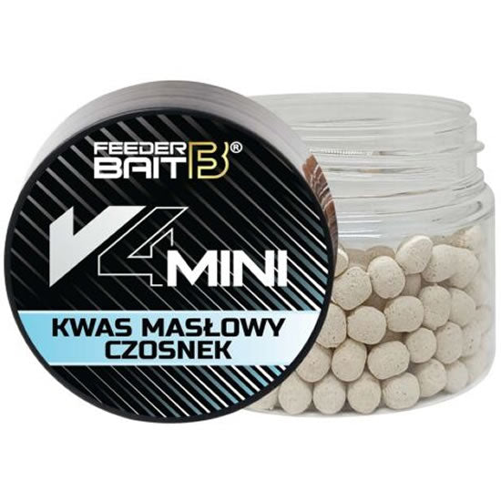 Mini Wafter FEEDER BAIT V4, N-butyric si Usturoi, 4mm, 25ml