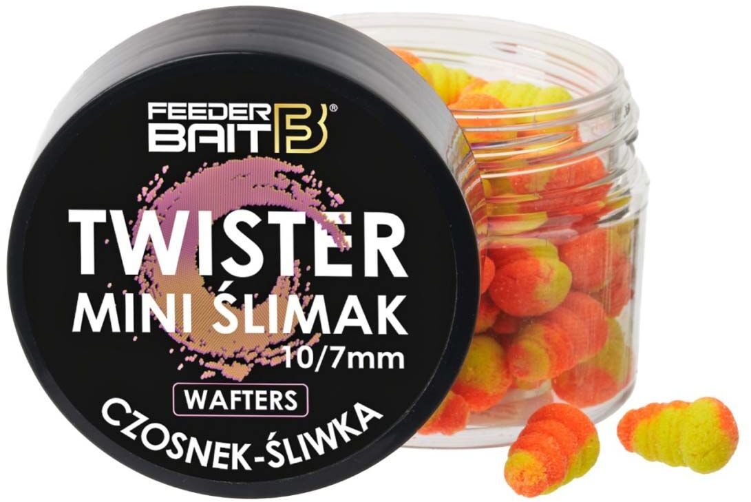 Mini Wafters Feeder Bait Twister, Usturoi Prune, 10-7mm 