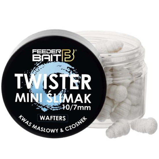 Mini Wafters Feeder Bait Twister, Usturoi &amp; N-Butyric, 10-7mm