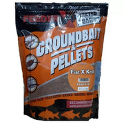 Mix Groundbait &amp; Micropelete Feeder X Fiat X Krill 3kg