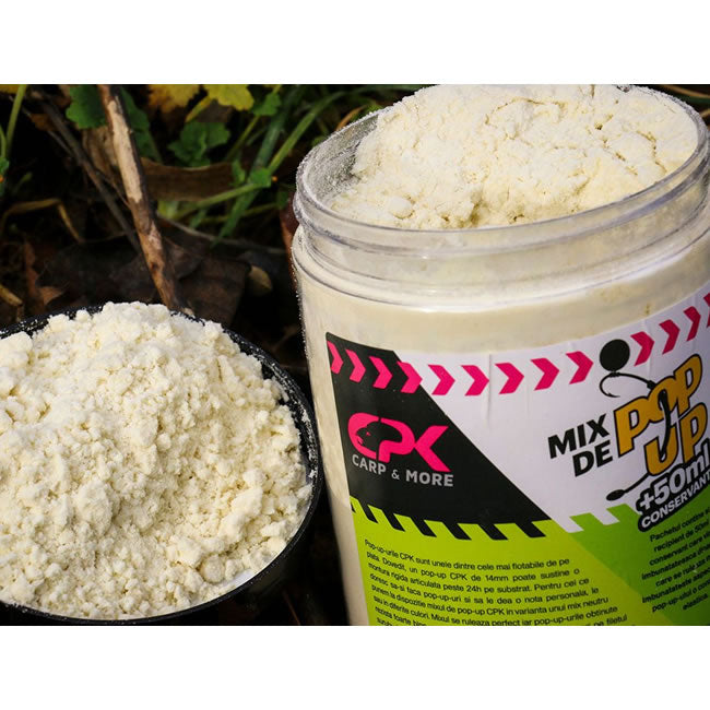 Mix de Pop Up CPK Pulbere + 50ml Conservant, Natur, 220g/cutie
