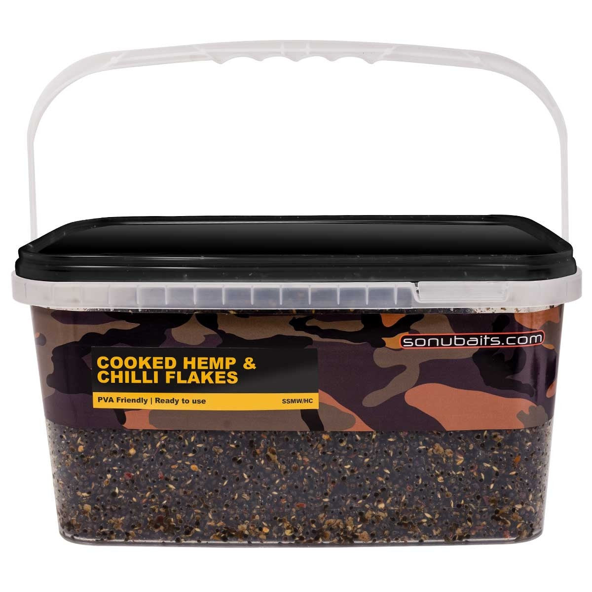  Mix de Seminte Sonubaits Cooked Hemp &amp; Chilli Flakes Spod Mix, 3kg