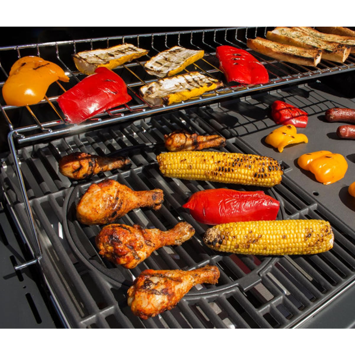 Modul Culinar Campingaz Gratar din Fonta, Mat 