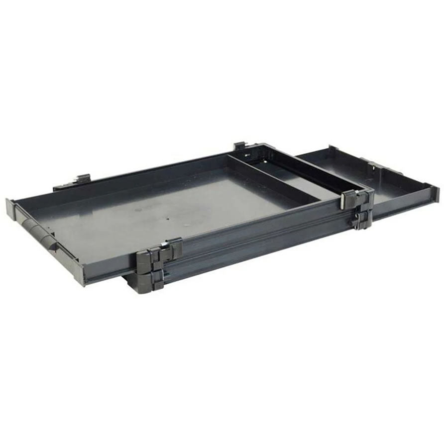 Modul cu 2 Sertare RIVE 2 Drawer Block, Black, 30mm