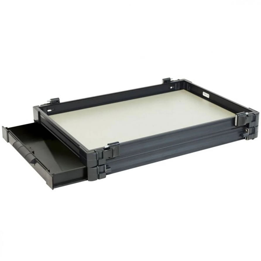 Modul cu Sertar + Tava RIVE Black Anodized Aluminum F2, 30mm/30mm