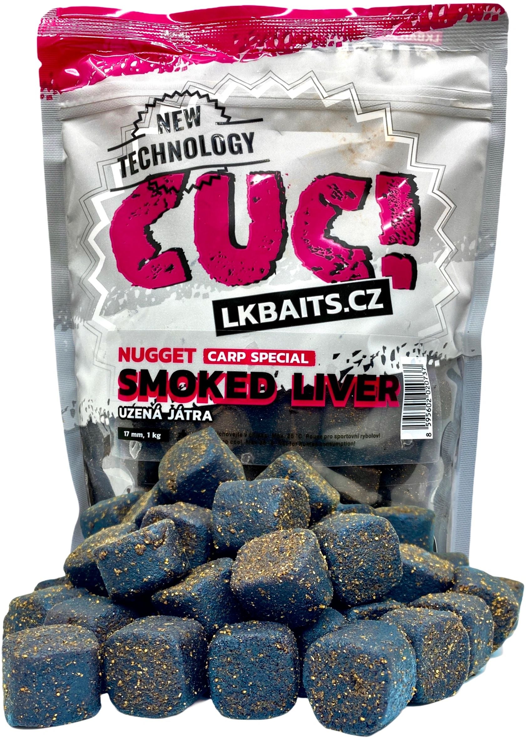 Momeala LK BAITS Patratica Crap CUC! Smoked Liver 1kg