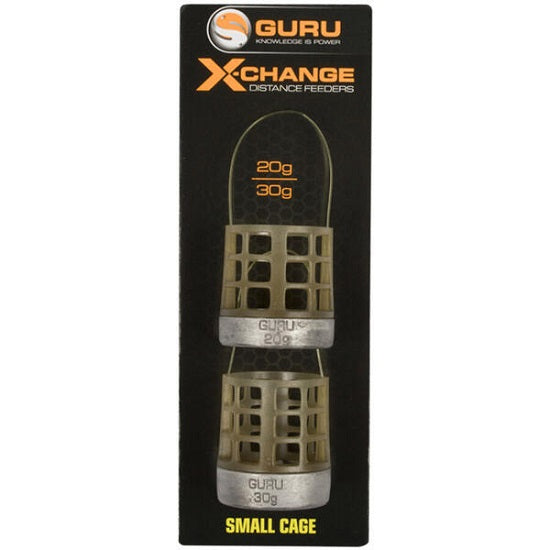 Momitoare FEEDER GURU X-CHANGE LESTAT 20G+30G CAGE MAR.XS