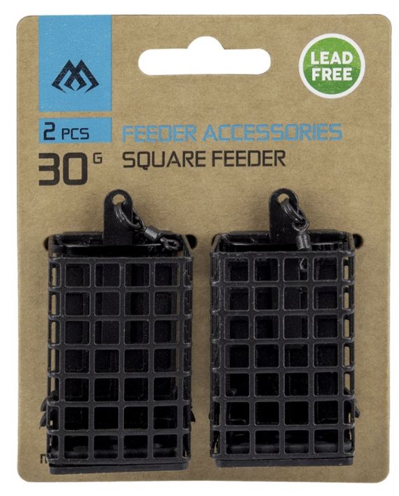 Momitor Feeder MIKADO Patrat Cu Capac 30x30x44mm 2buc/pac