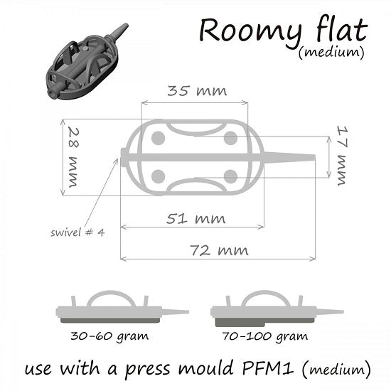 Momitor Orange Method Roomy Flat Bulk