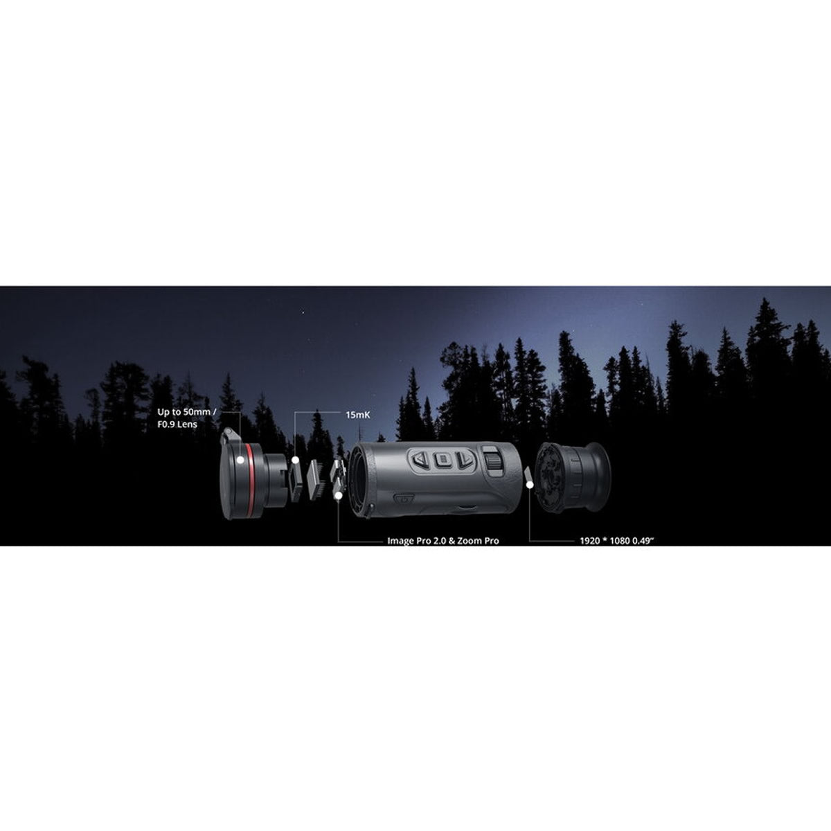 Monocular Vedere Termica HIKMICRO Falcon 2.0 640X512 64gb