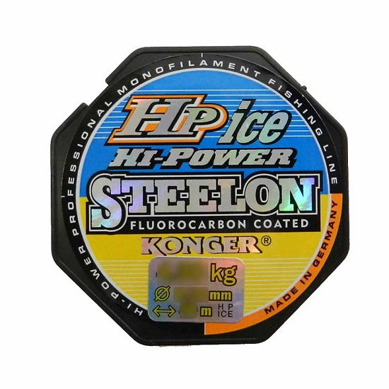 Monofilament Konger Hi Power Fluorocarbon C. Ice 50m