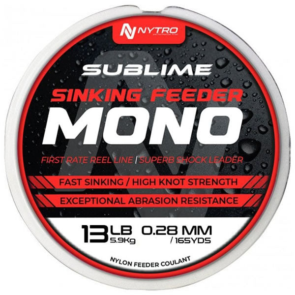 Monofilament NYTRO Sublime Sinking Feeder Maro 300m
