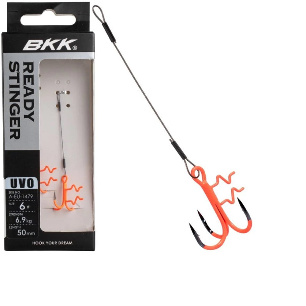 Montrura BKK Spear UVO Stinger 7x7 Wire Zander 0.36mm 7kg 2buc