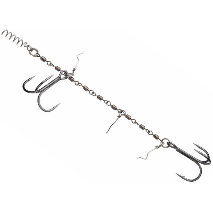 Montura ABU GARCIA Beast Chain Stinger, 2buc/pac