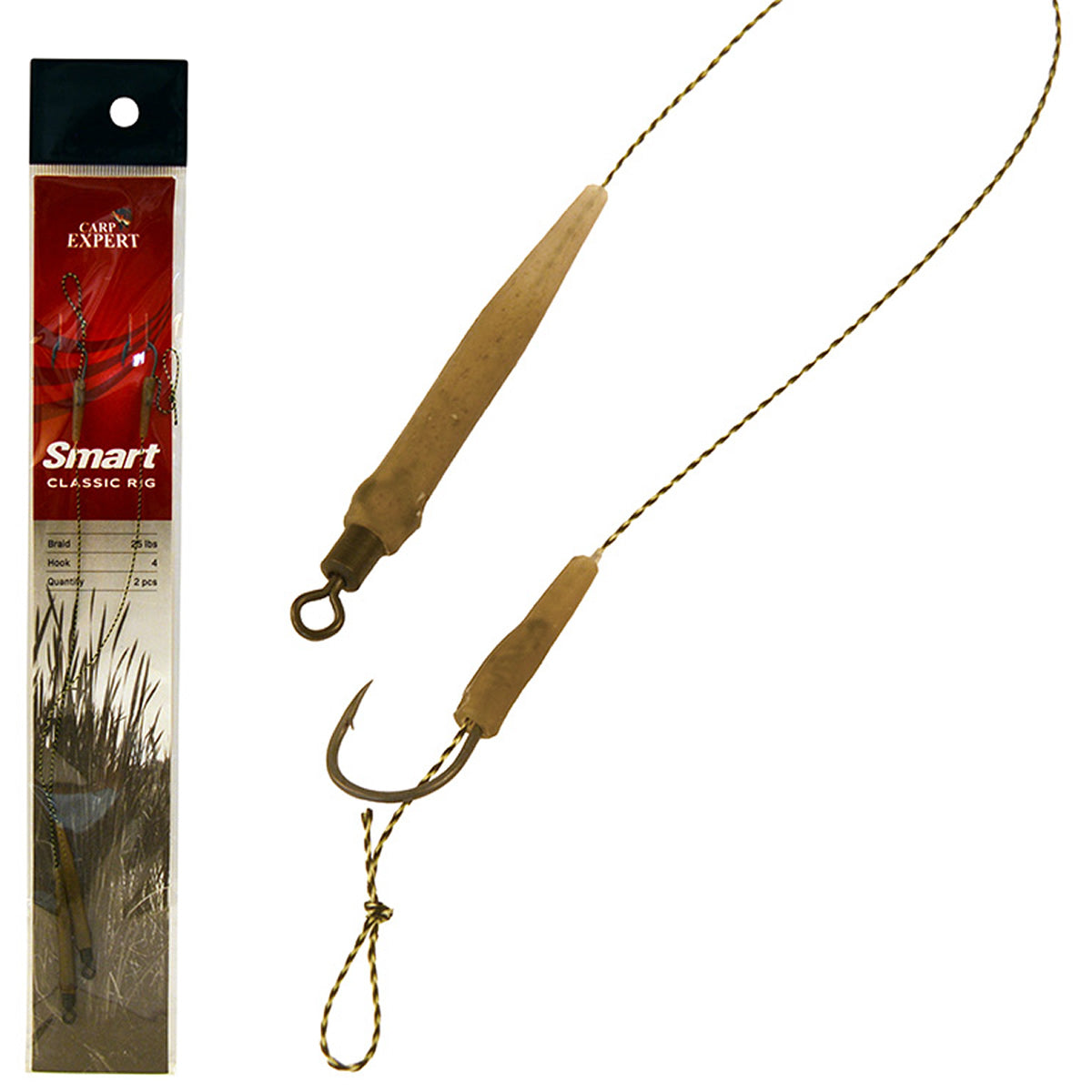 Montura CARP EXPERT Smart Classic Boilie Rig 2buc/pac