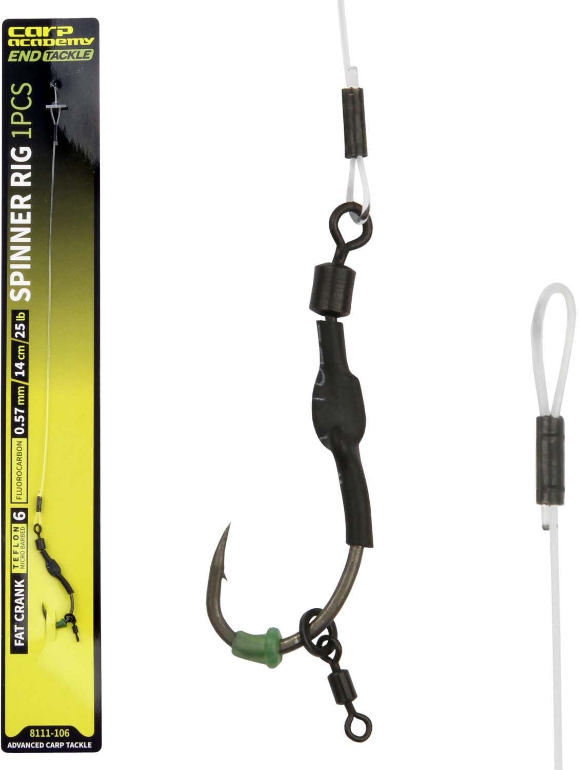 Montura Carp Academy Spinner Rig Fat Crank 14cm 1buc/pac