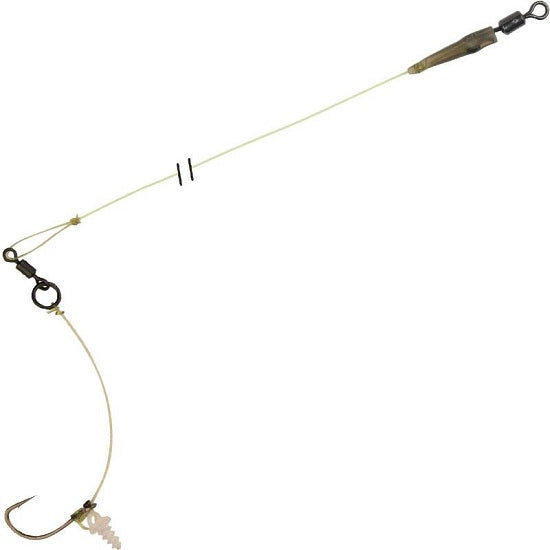 Montura Carp Spirit Hinged Stiff Rig Barbed Nr: 6 25lbs + 15lbs