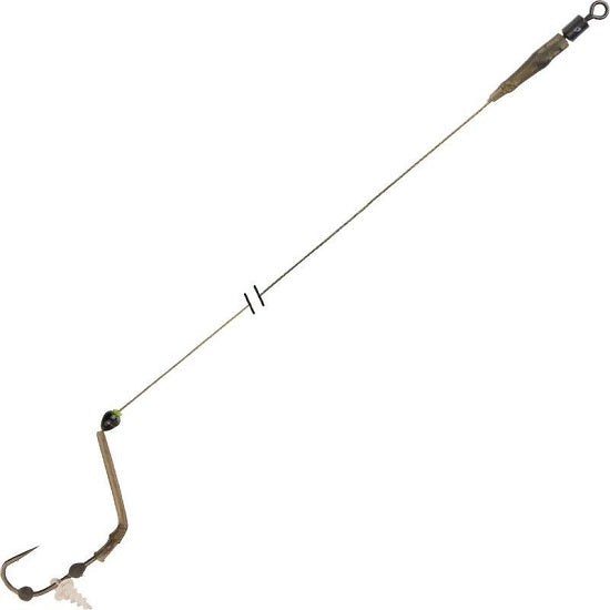 Montura Carp Spirit Sit Up and Beg Rig Barbed nr.8 20lb