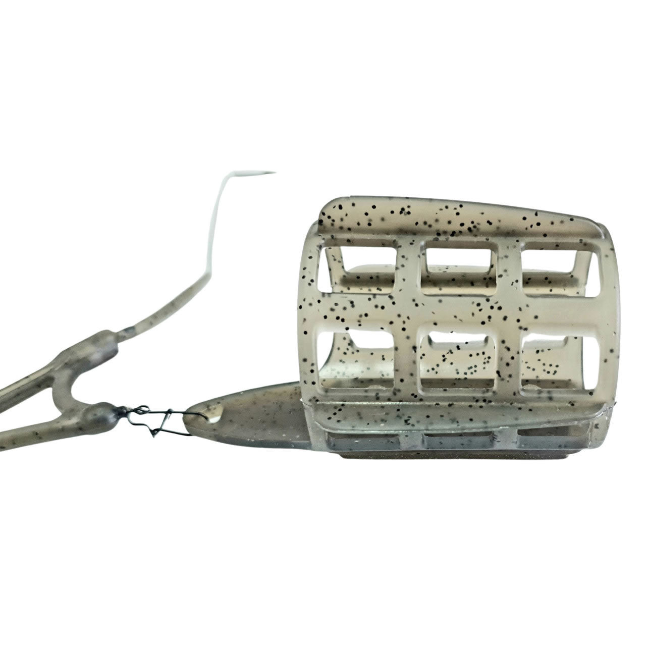 Montura Crap Orange cu Cosulet Feeder Carp 60g, No.4