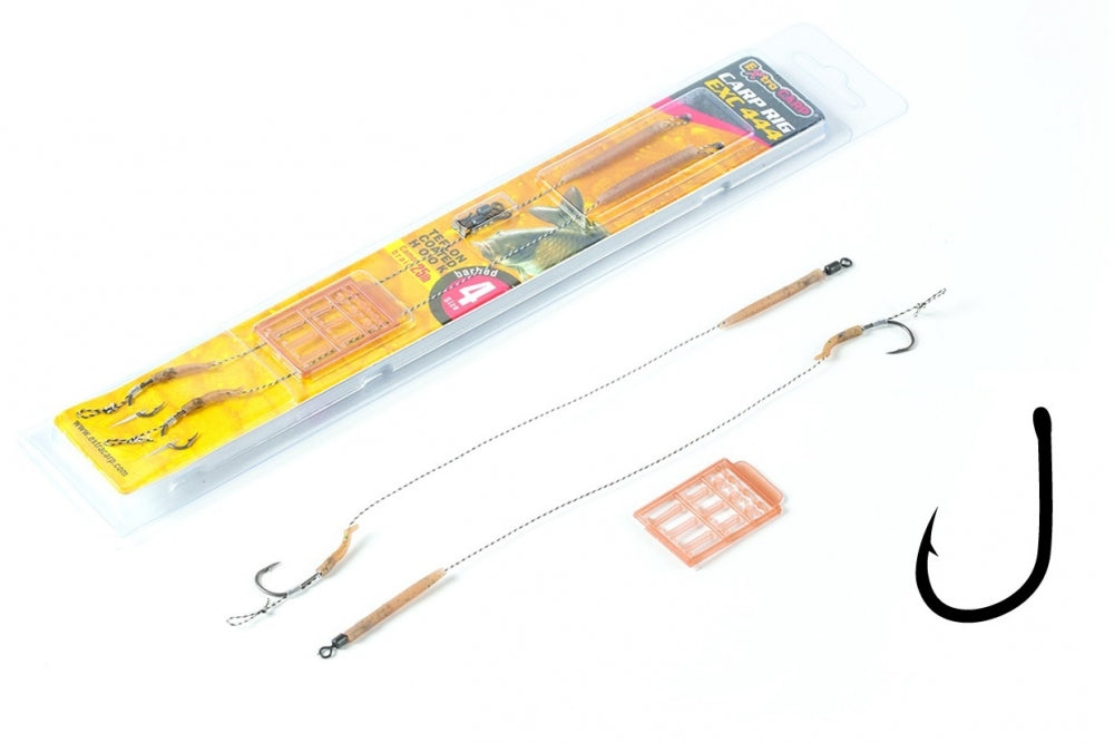 Montura Extra Carp Boilie Rig EXC 444, Nr 2, 11.34kg, 20cm, 2 Buc/Plic