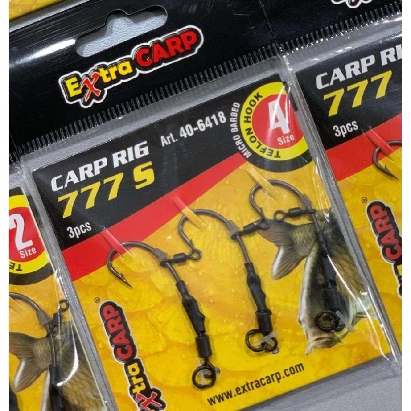 Montura Extra Carp Ronnie Rig 777S 3buc/pac