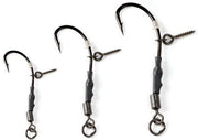 Montura Extra Carp Ronnie Rig Cu Surub, Nr.4, 3buc/plic