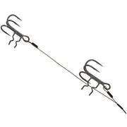 Montura FOX RAGE Strike Point Double Stingers, 10cm/5cm, 26lb/12kg, Size 4&amp;6, 2buc/pac