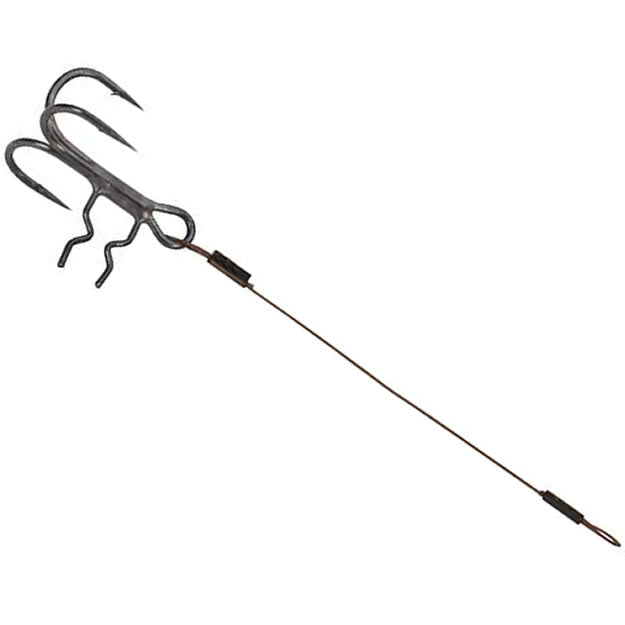 Montura FOX RAGE Strike Point Stinger Large Lure, 8cm, 65lb/29kg, Size 1/0, 2buc/pac