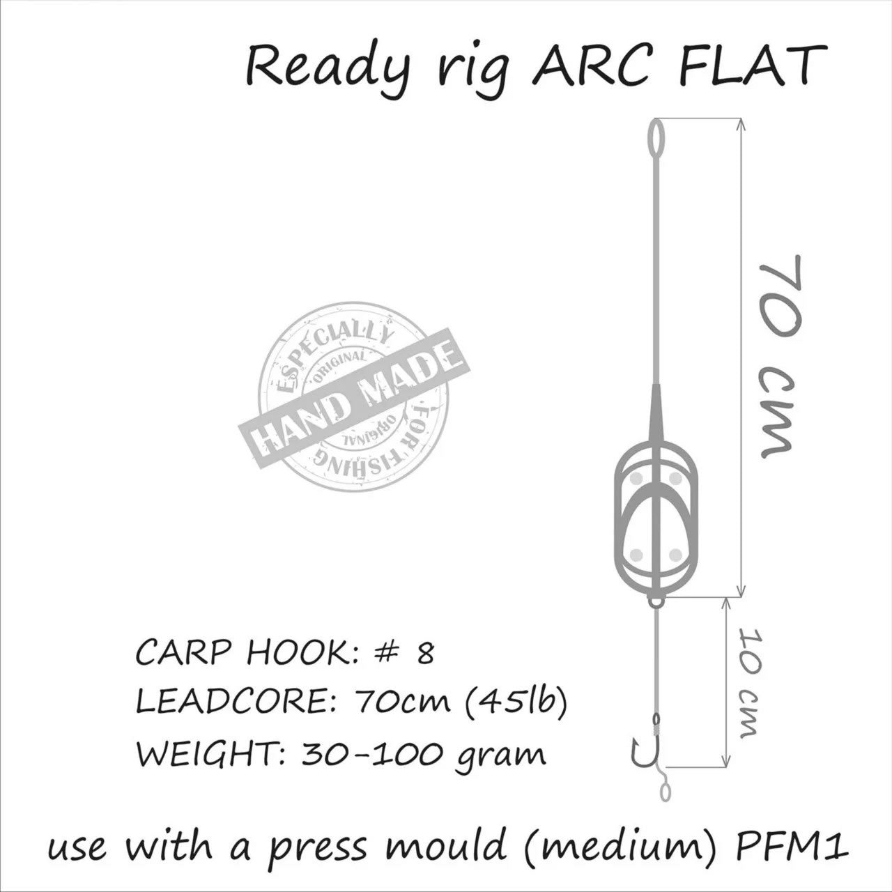 Montura Feeder Orange Method Arc Flat Nr.4