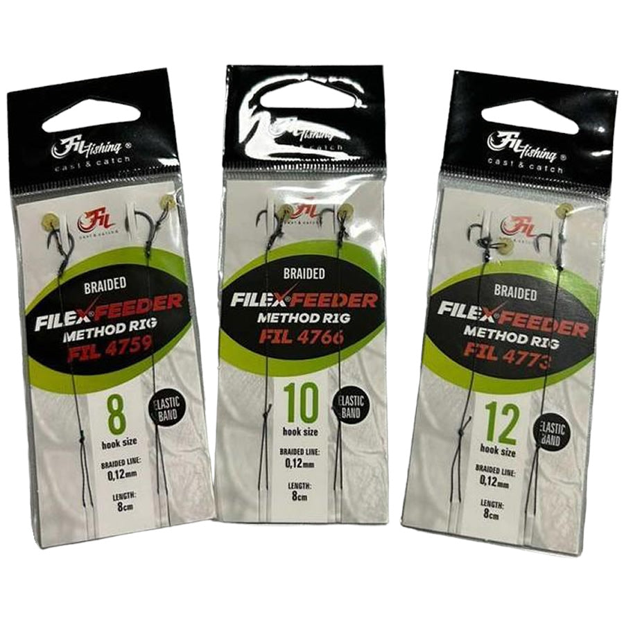 Montura Filex Method Feeder Rig cu Spin 7mm 2buc/pac
