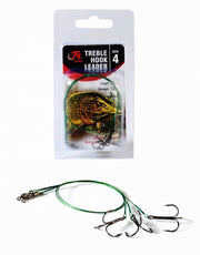 Montura Filfishing Treble Hook Leader, Nr 2, 12kg, 30cm, 3 Buc/Plic