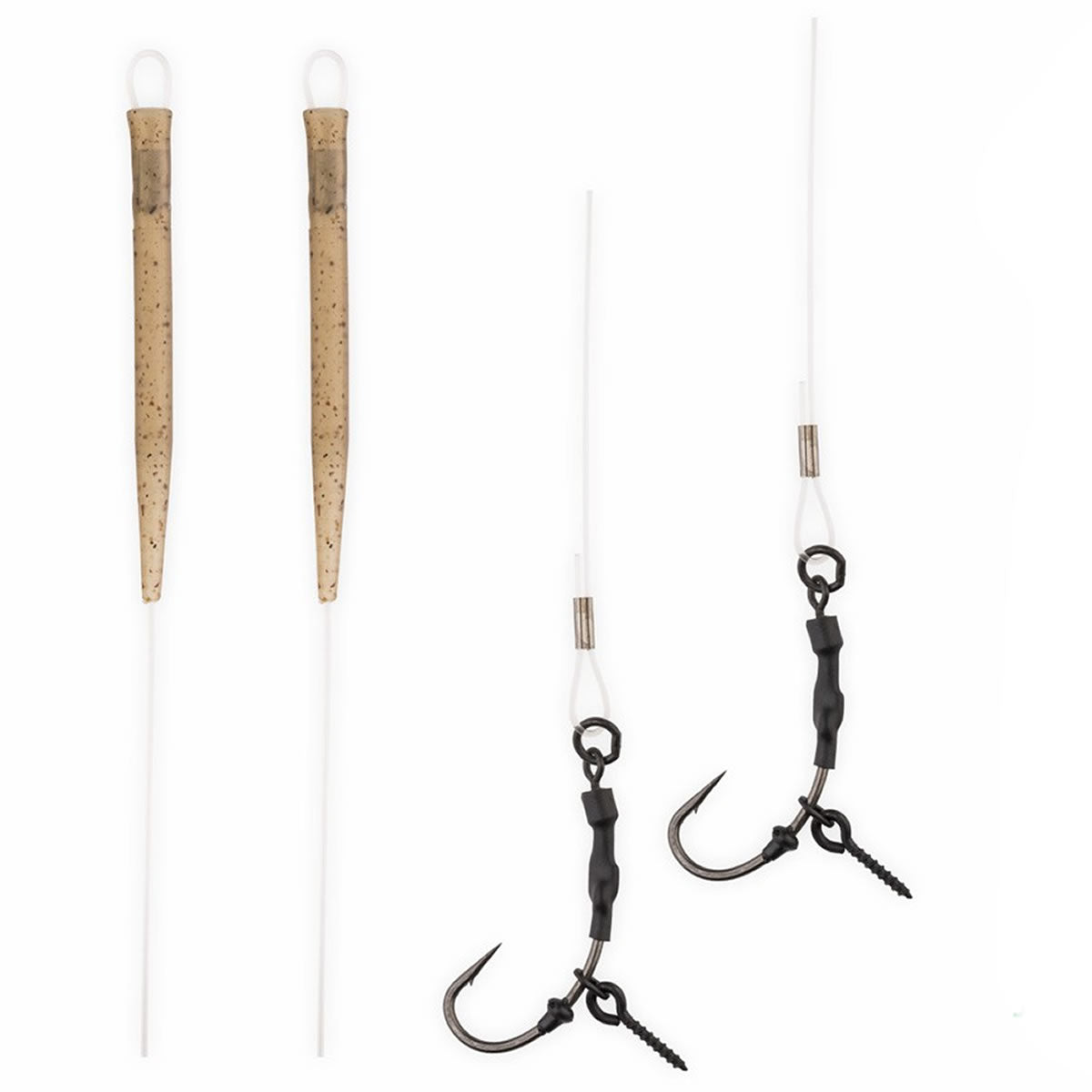 Montura Fluorocarbon ZFISH Ronnie Rig 25lbs 2buc/pac