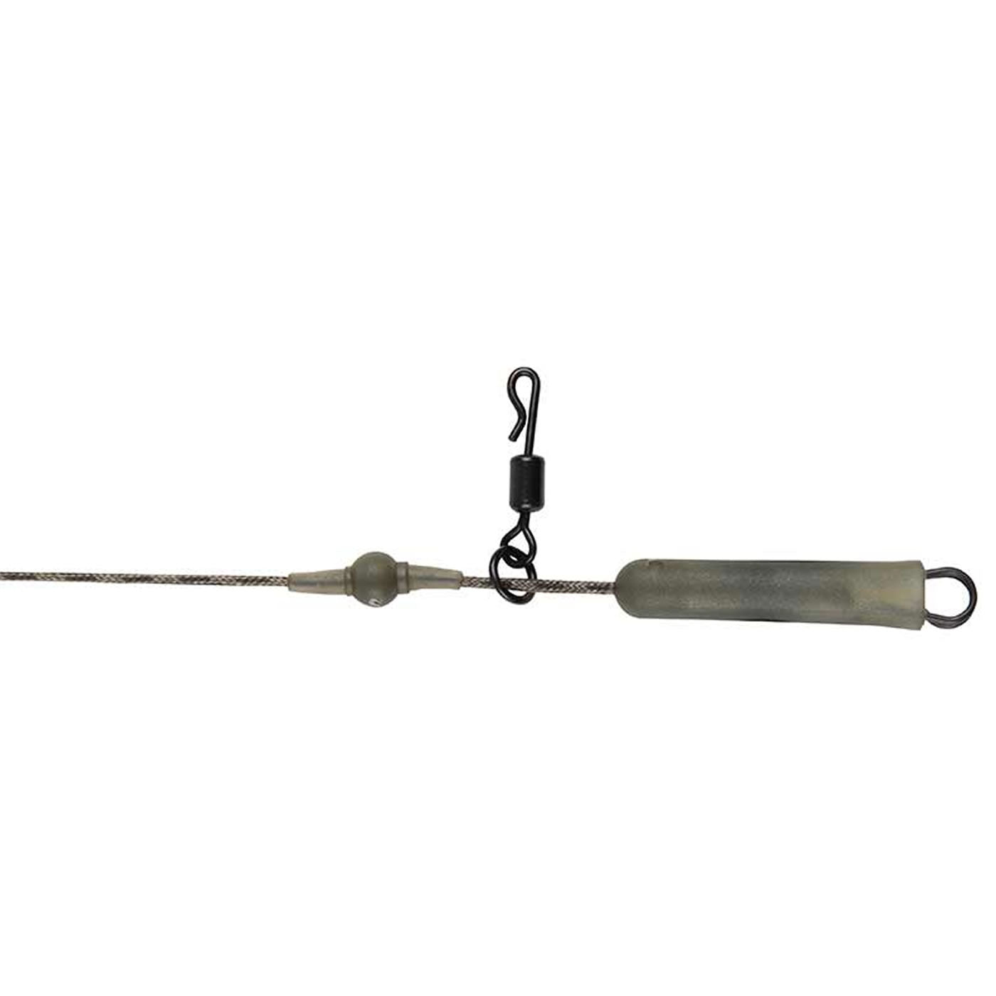 Montura Fox Edges Naturals Submerge Heli Rig Leaders 30lb, 3buc/pac