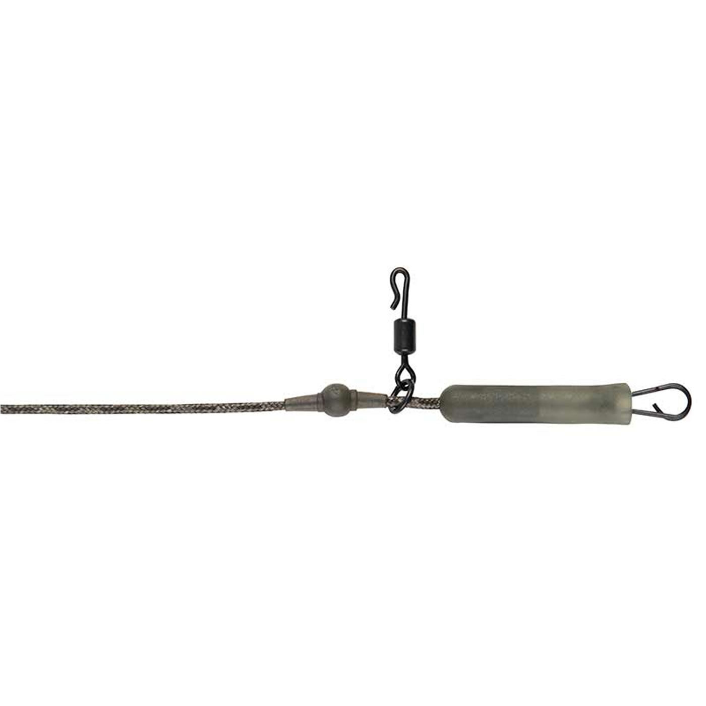 Montura Fox Edges Naturals Submerge Heli Rig Leaders 40lb, 3buc/pac