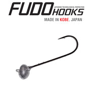 Montura Fudo Football Worm SSB Nr.4/0 Black Nickel 3.5g 4buc/plic