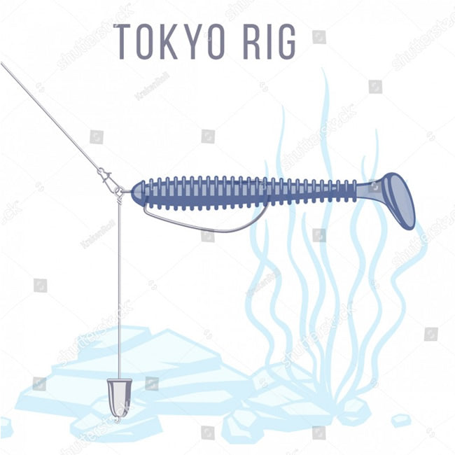 Montura Fudo Tokyo Rig 3gr-1/0