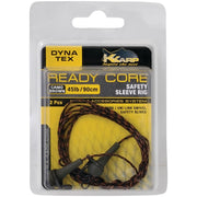 Montura K-Karp DT Ready Core Sleeve Rig Maron, 90cm, 45lbs, 2buc/pac