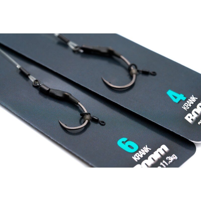 Montura KORDA Spinner Rig Krank Boom, Barbless, Nr.6, 25lb, 1buc/pac
