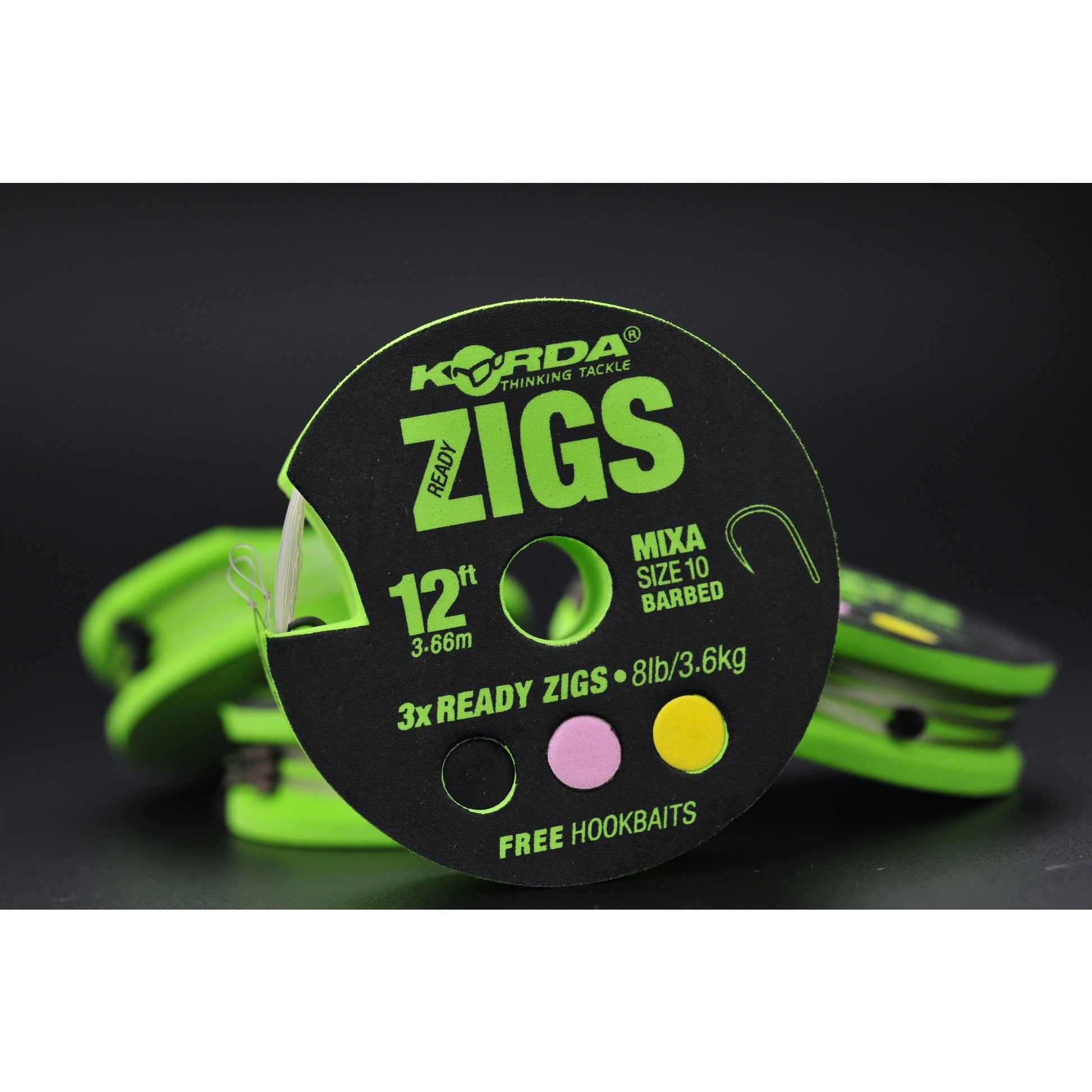 Montura KORDA Zig Rigs, Barbless, Nr.10, 6ft/180cm, 1buc/pac