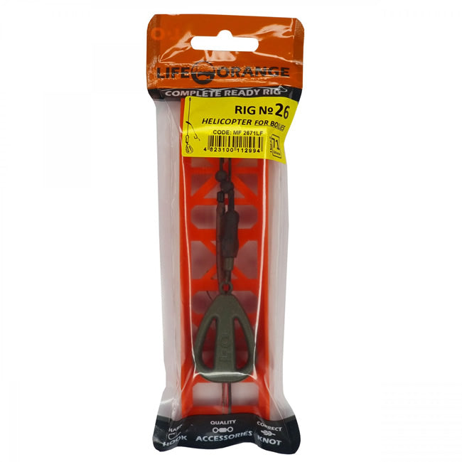 Montura Leadcore Elicopter  Orange 71g nr.4