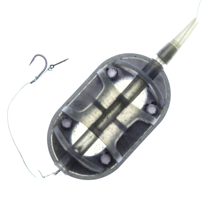 Montura Method Feeder River Claumar Pellet  XL 80Gr Carlig Nr 10