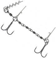 Montura Mikado Stinger Jaws Double Evo, 25kg, Nr.1/0, 1buc/plic