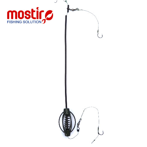 Montura Mostiro Bomba Vopsita cu Tija Arc Interior Fir Textil 2 Carlige