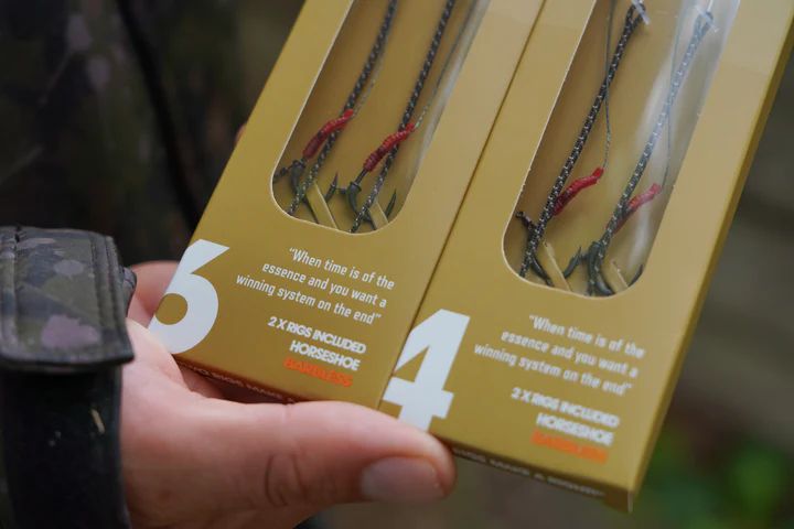 Montura ONE MORE CAST Tackle All-in-One Rig Coated Braid Lead Clip, Nr.6, 2buc/pac