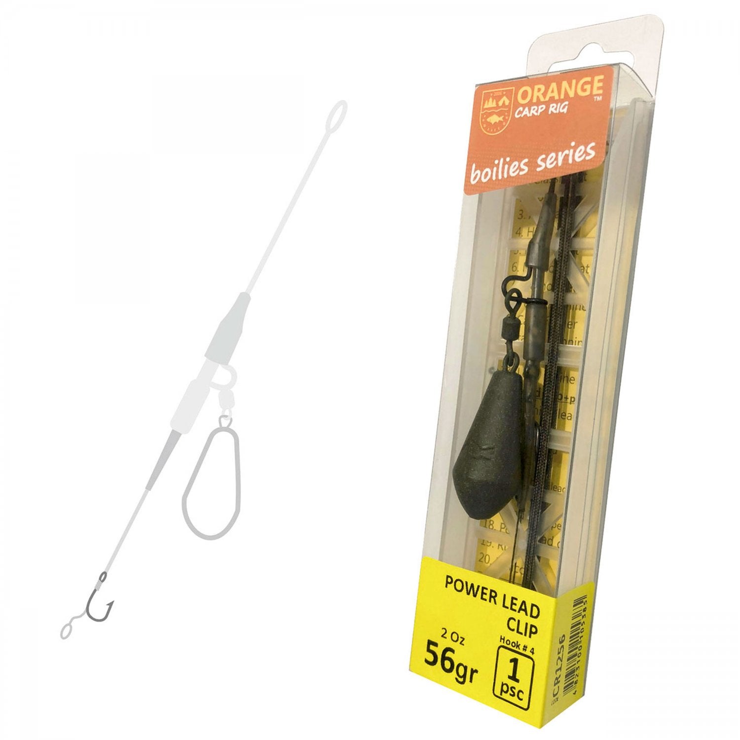 Montura Orange Carp Rig Power Lead Nr.4