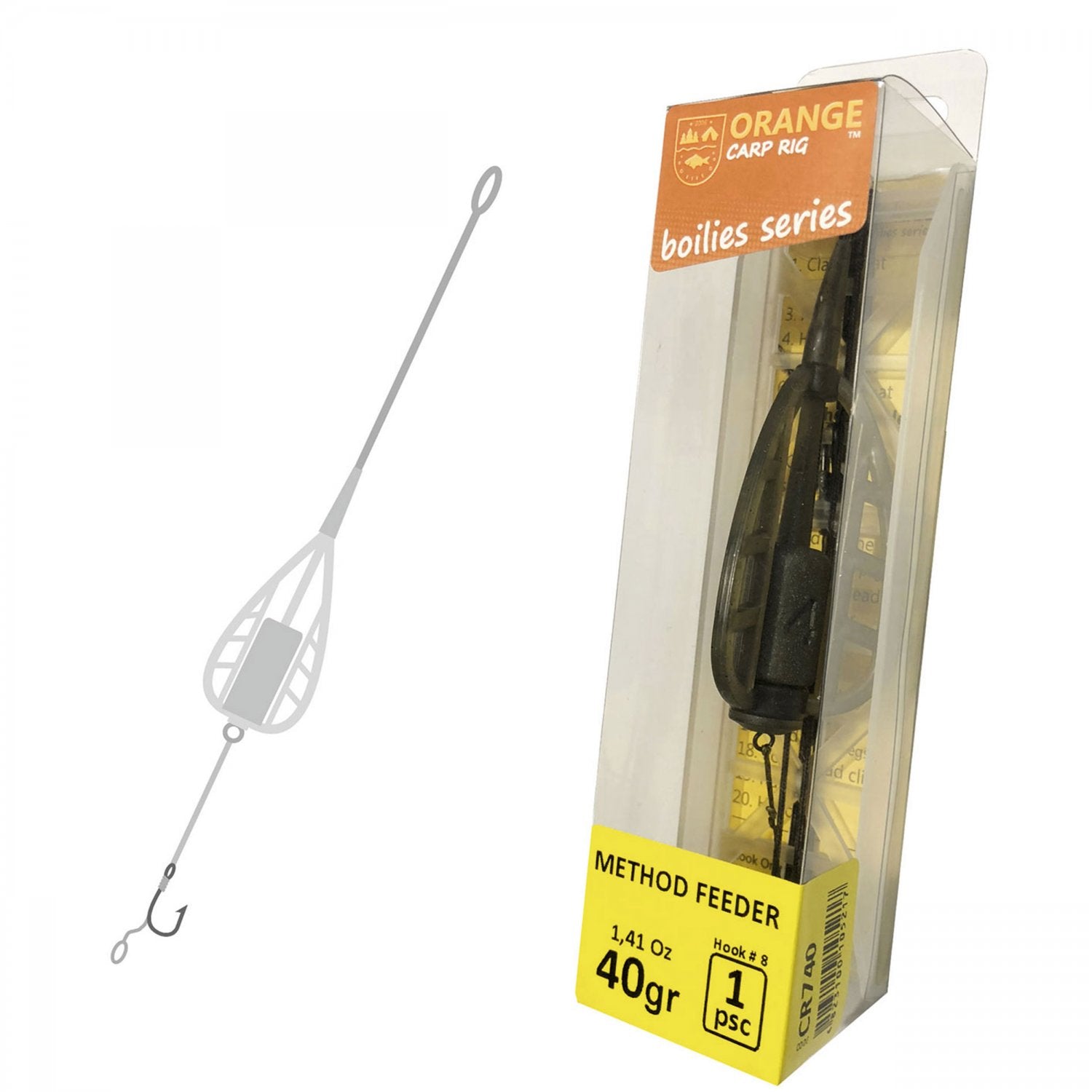 Montura Orange Carp Rig Triangular In-Line Nr.4