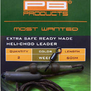 Montura PB Extra Safe Heli Chod Leader Weed / Vegetatie, 60cm