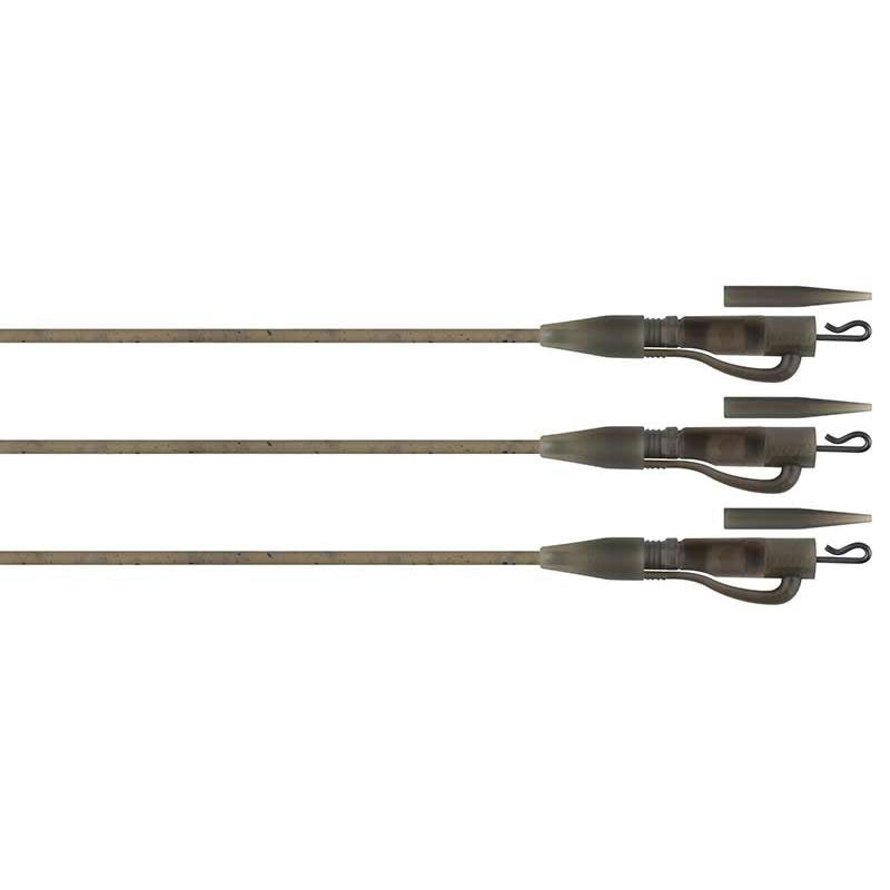 Montura Plumb Pierdut FOX Edges Tubing Lead Clip Ready Rig, Naturals, 3buc/pac